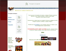 Tablet Screenshot of jukebox-collections.com